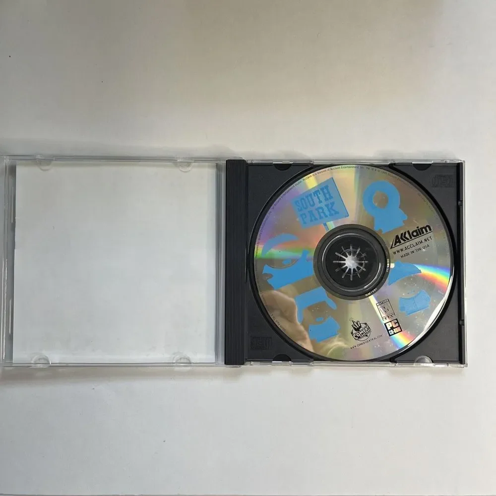 Comedy Central South Park Official PC Game Acclaim CD-ROM 1999